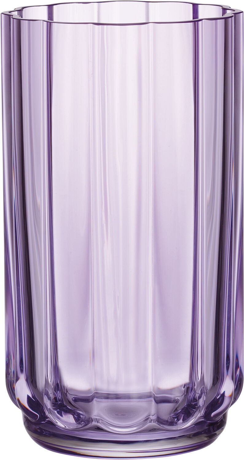 Play vase 18 cm lyselilla