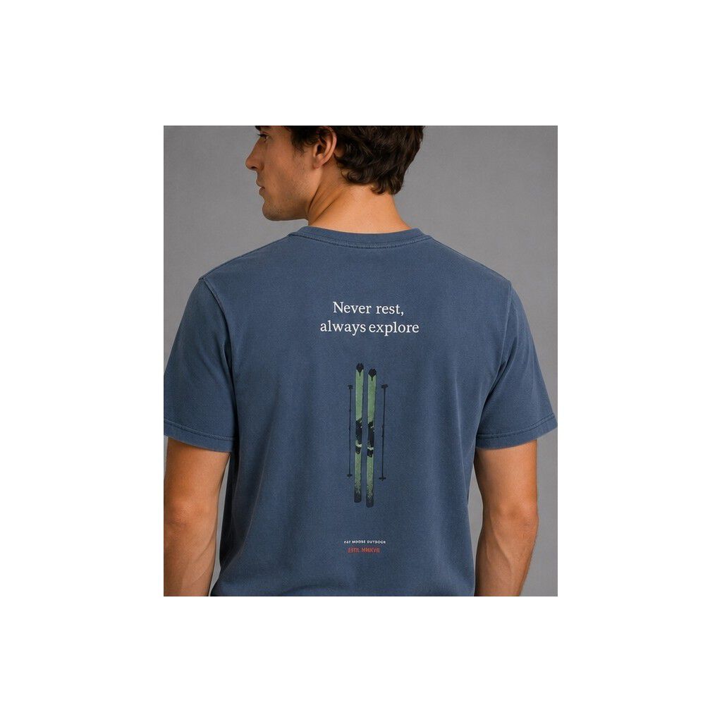 Never rest organic t-shirt