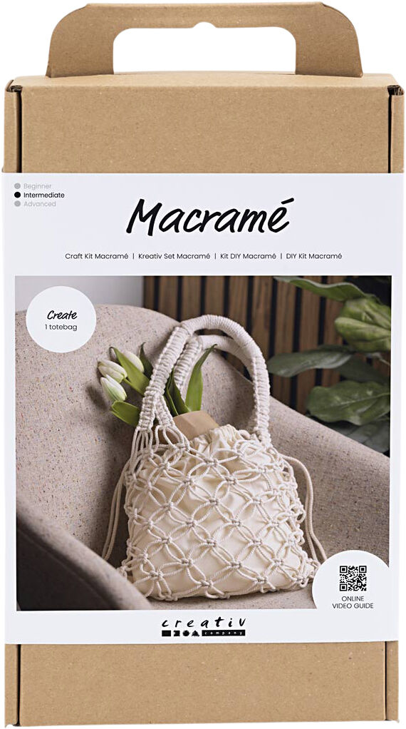 DIY Kit Macram&eacute;, Taske