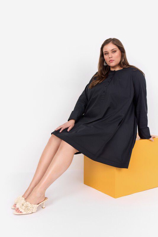 Curvy WA-SAGA 13 Kjole Sort