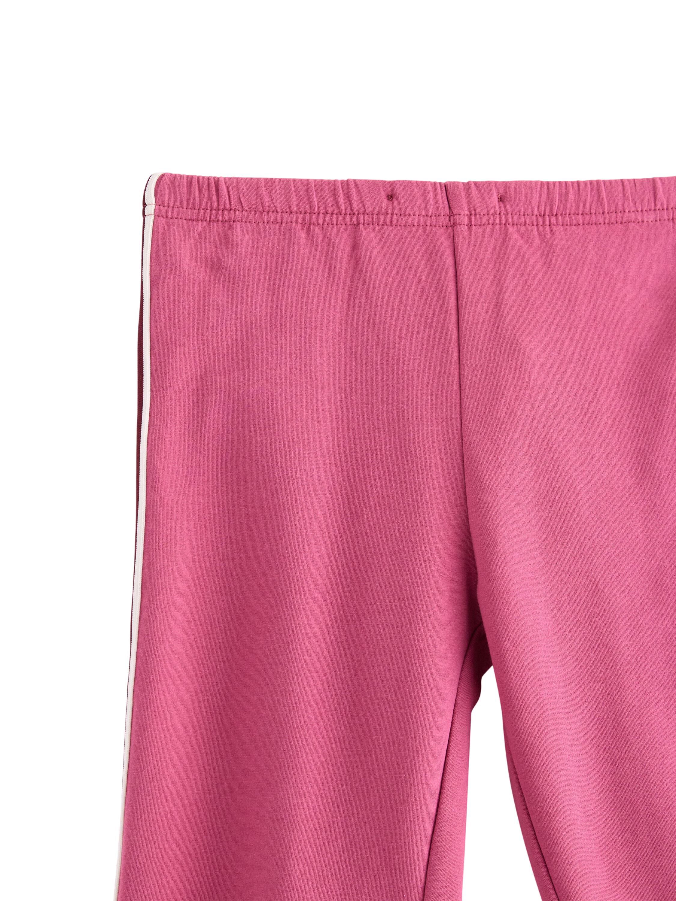 L&aelig;kre joggingbukser med striber la