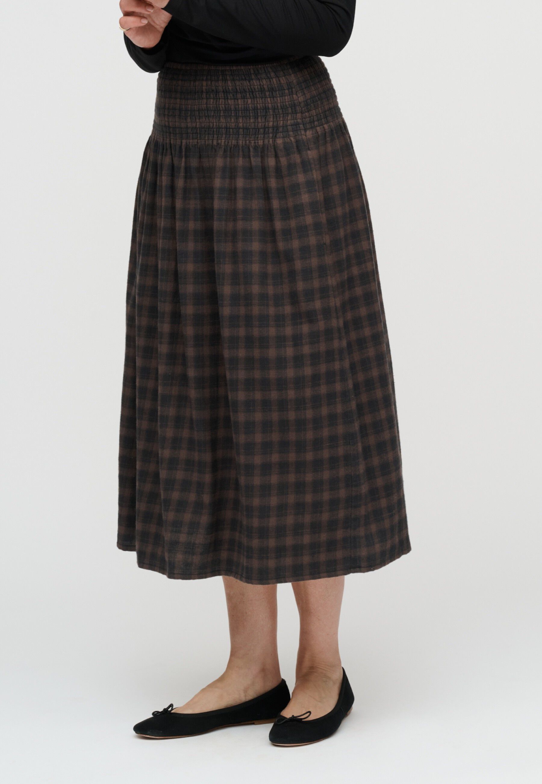 maggie skirt check