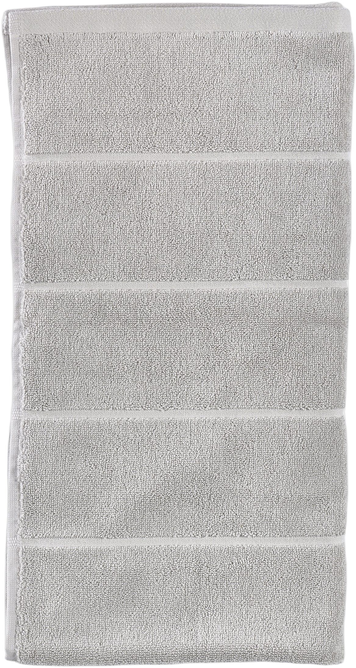H&aring;ndkle Sauna 50x100 White/Soft Grey/Eucalyptus