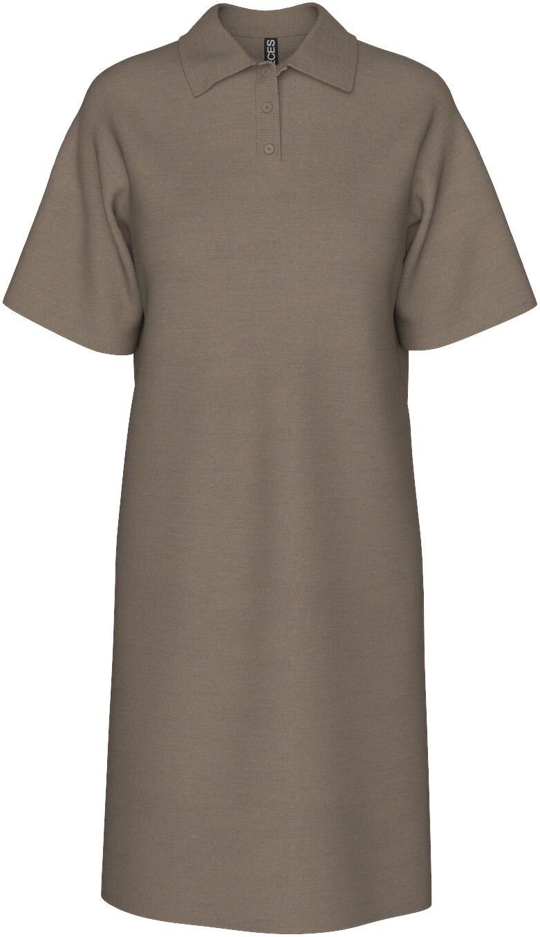 PCORINA LS POLO KNIT DRESS PWP BC
