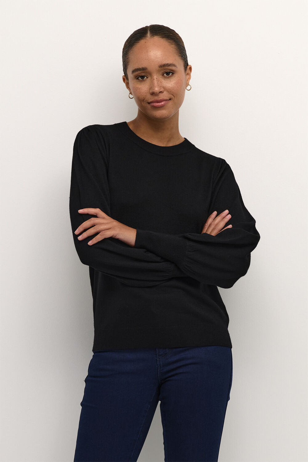 KAlizza Round Neck Knit Pullover