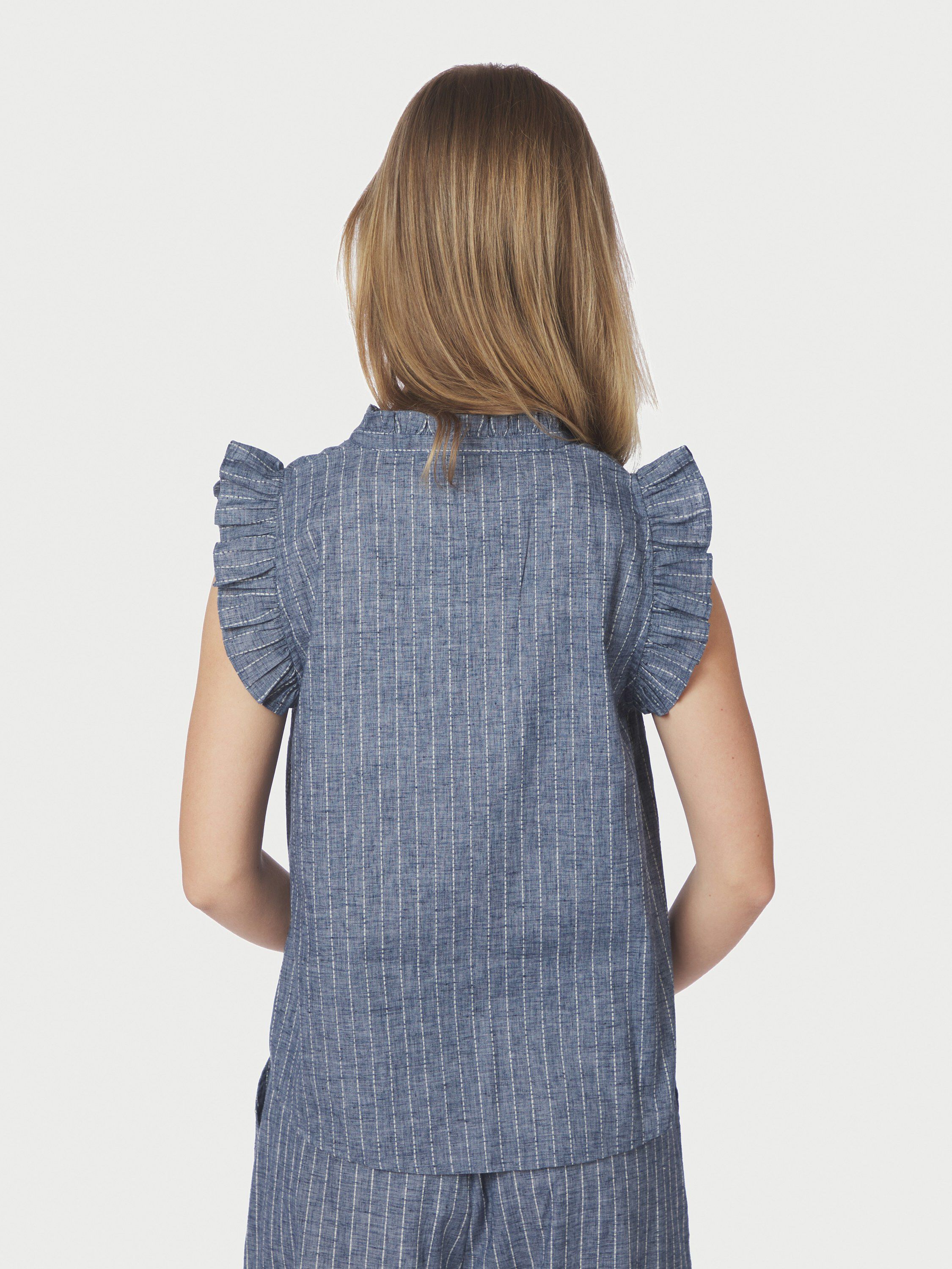 Siona Emb Stripe Top