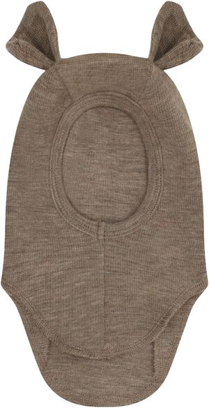 Balaclava Ears Wool Rib