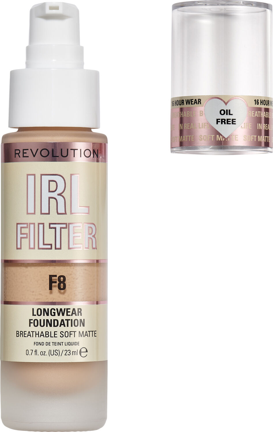 Revolution IRL Filter Longwear Foundation F8