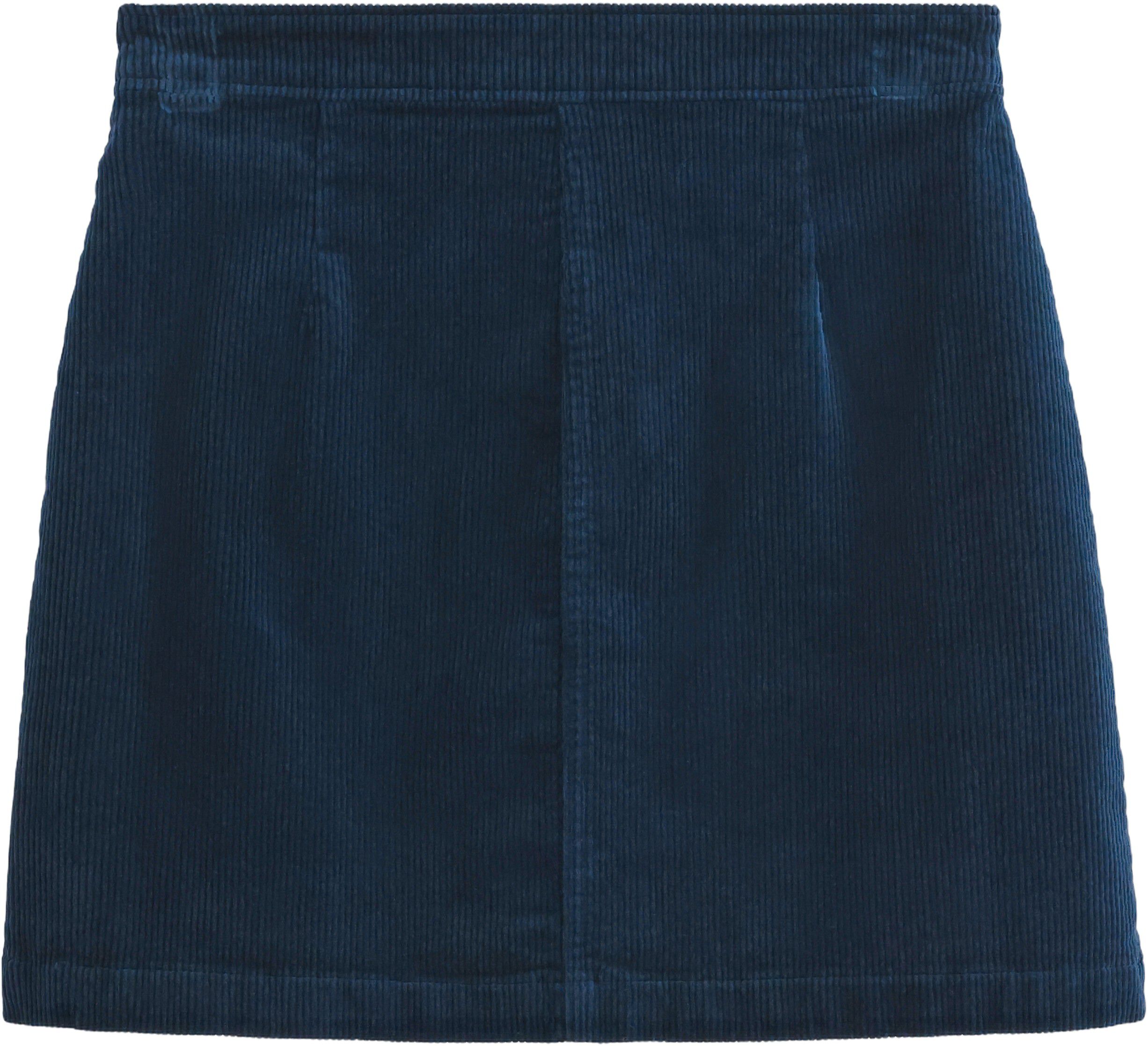 Mini skirt in corduroy