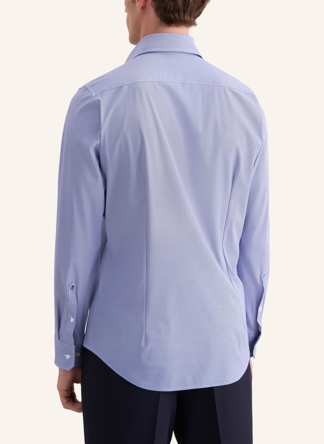 Performance shirt Slim 1/1 Kent-Collar Print