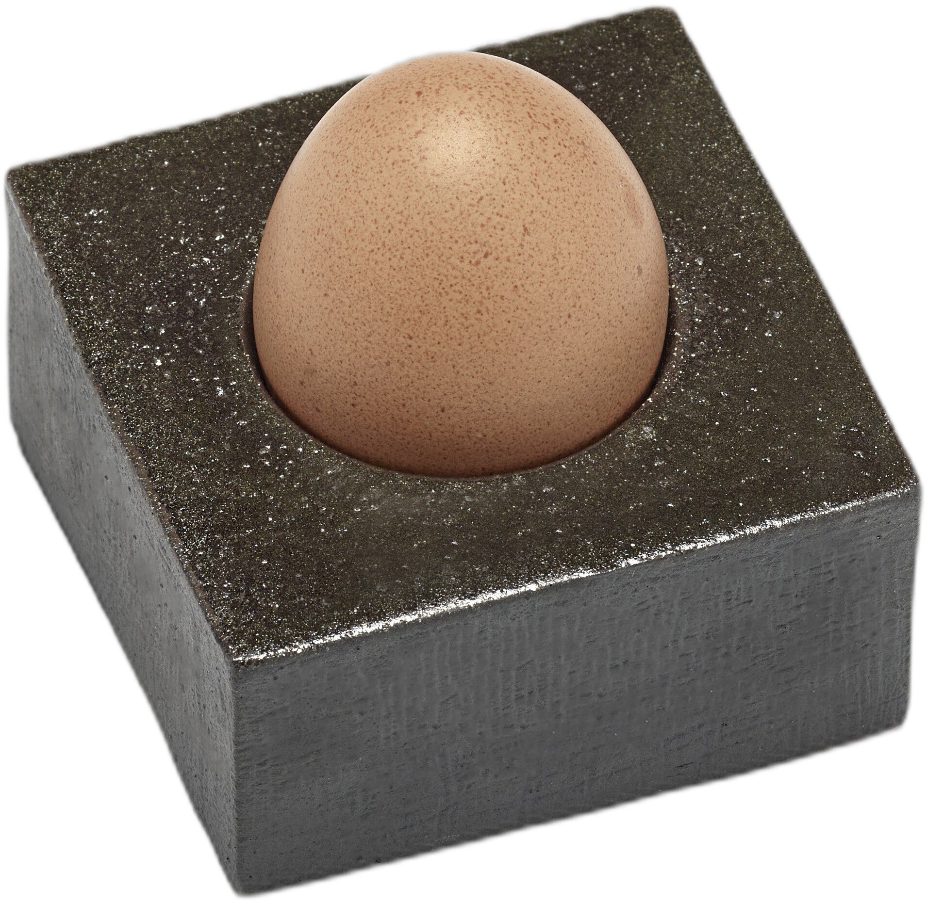 EGG CUP BLACK UOVO