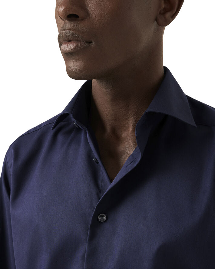 Contemporary Fit Light Blue Signature Twill Shirt