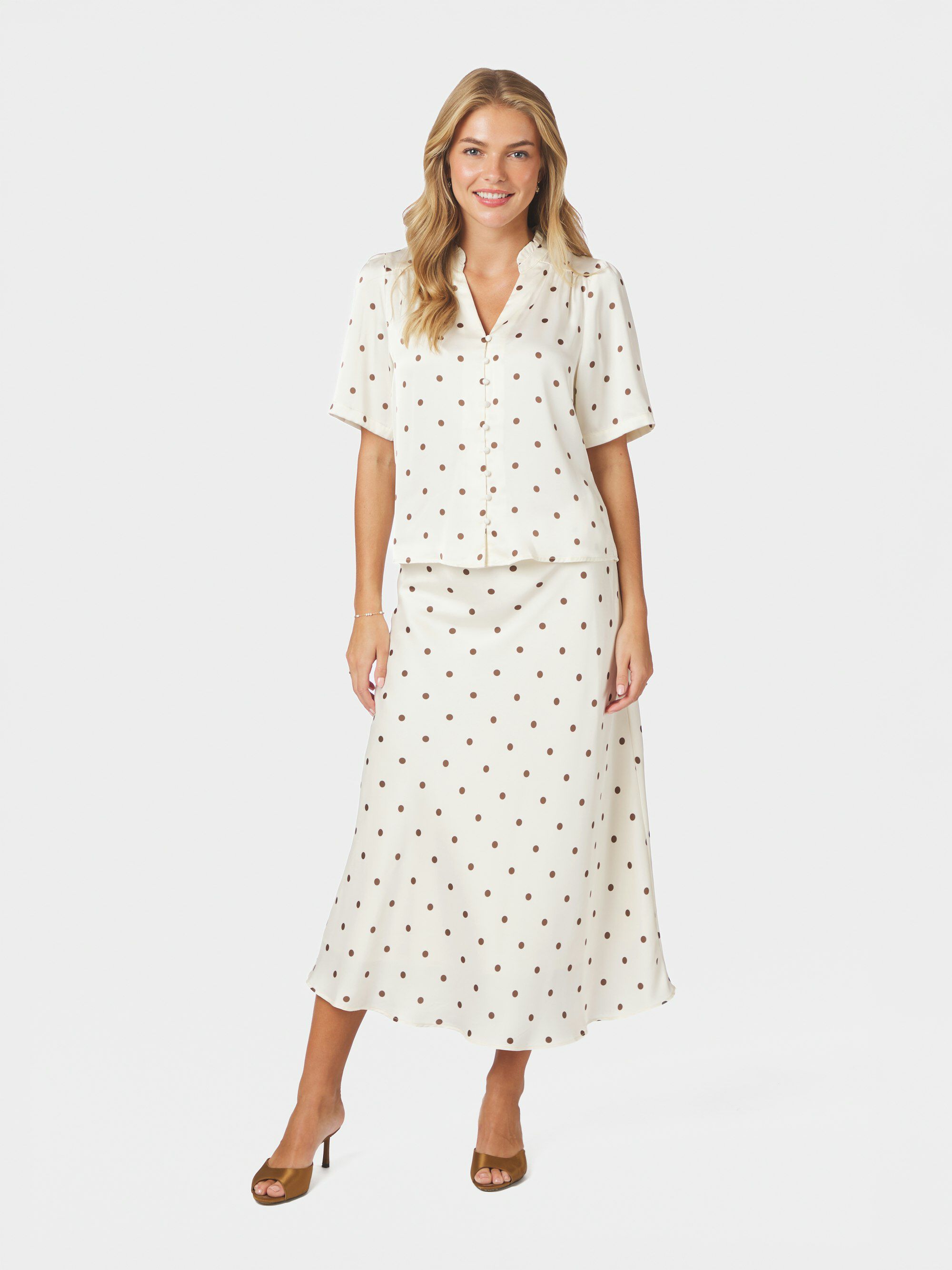 Bovary Dotted Skirt