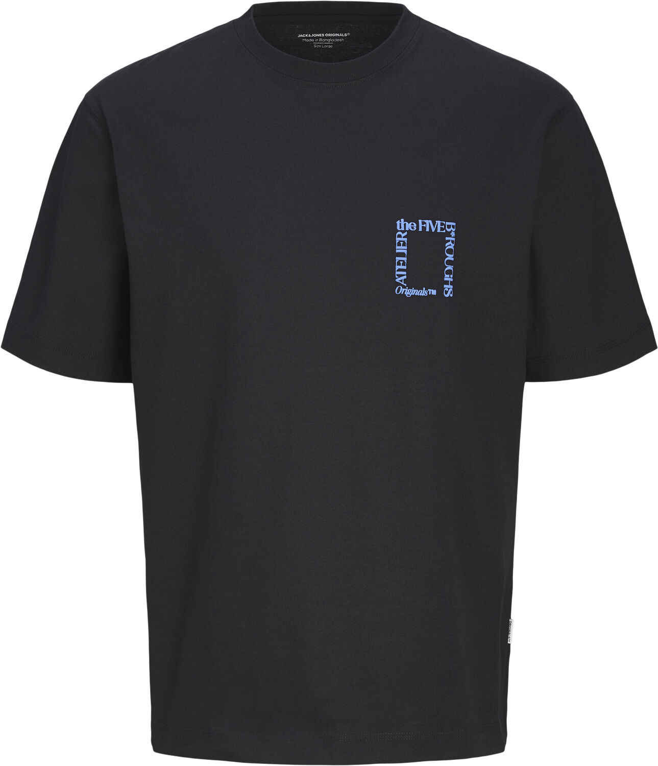 JORBROOKLYN GRAPHIC BACK TEE SS C. N