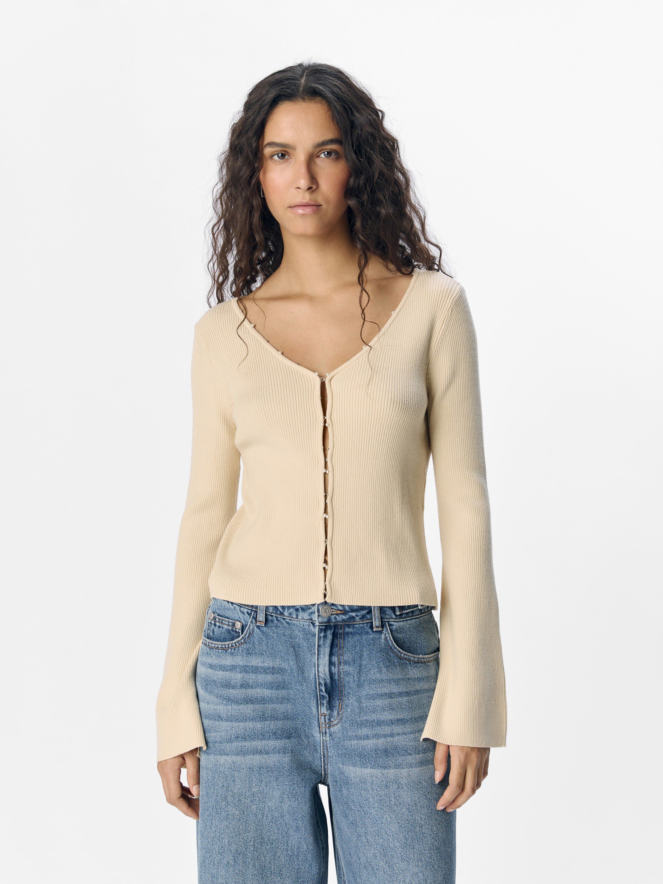 OBJCOSTICA L/S CARDIGAN KNIT 137