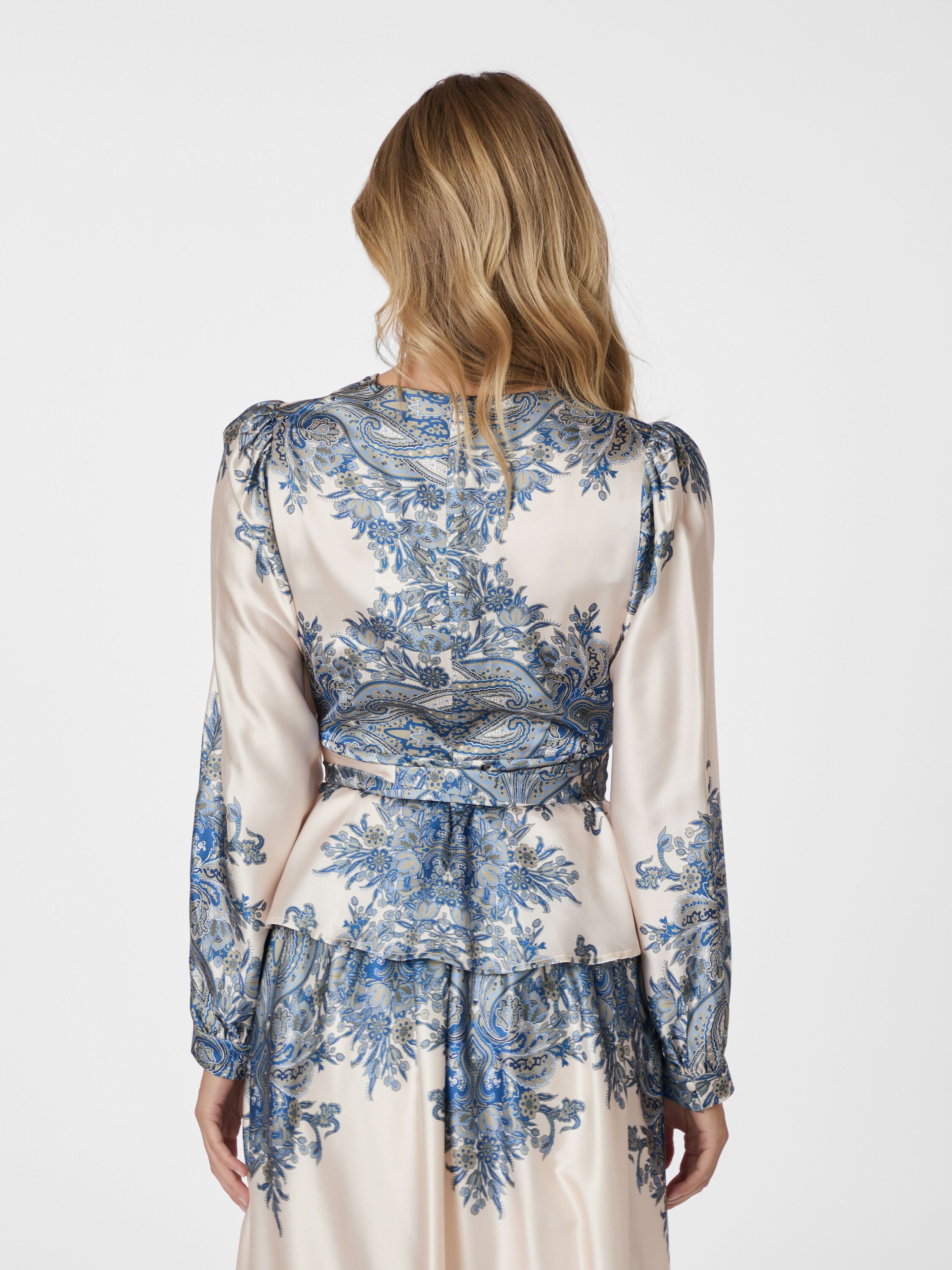 Rista Paisley Border Blouse