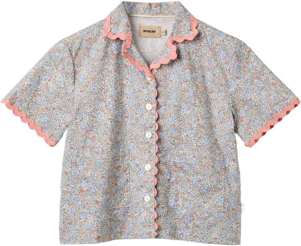 Kort&aelig;rmet Blonde Skjorte Vilma