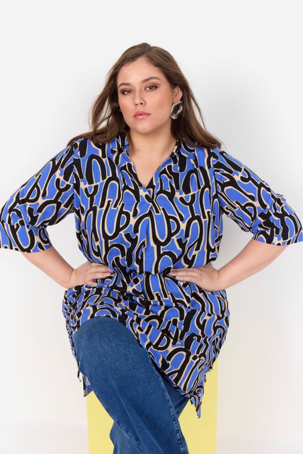 Curvy WA-VALERA 3 Tunika Blå