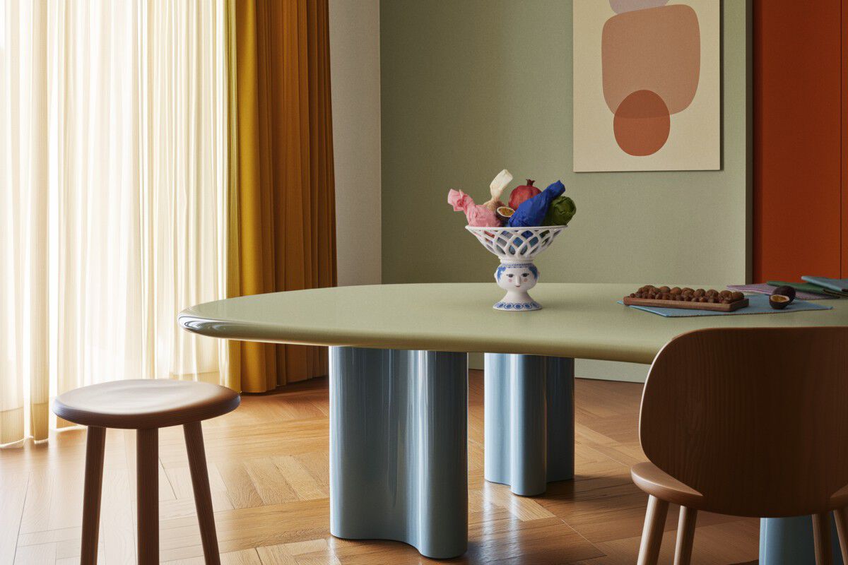 Dora Frugtsk&aring;l &Oslash;25 cm bl&aring;