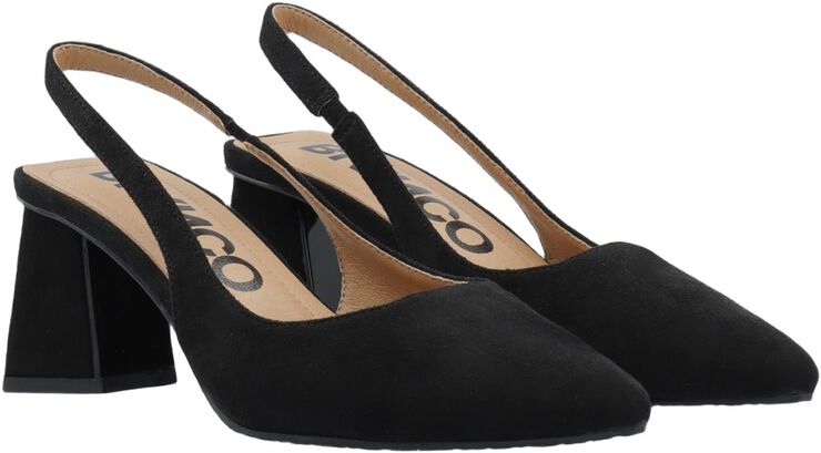 BIAMARALYN Slingback Faux Suede