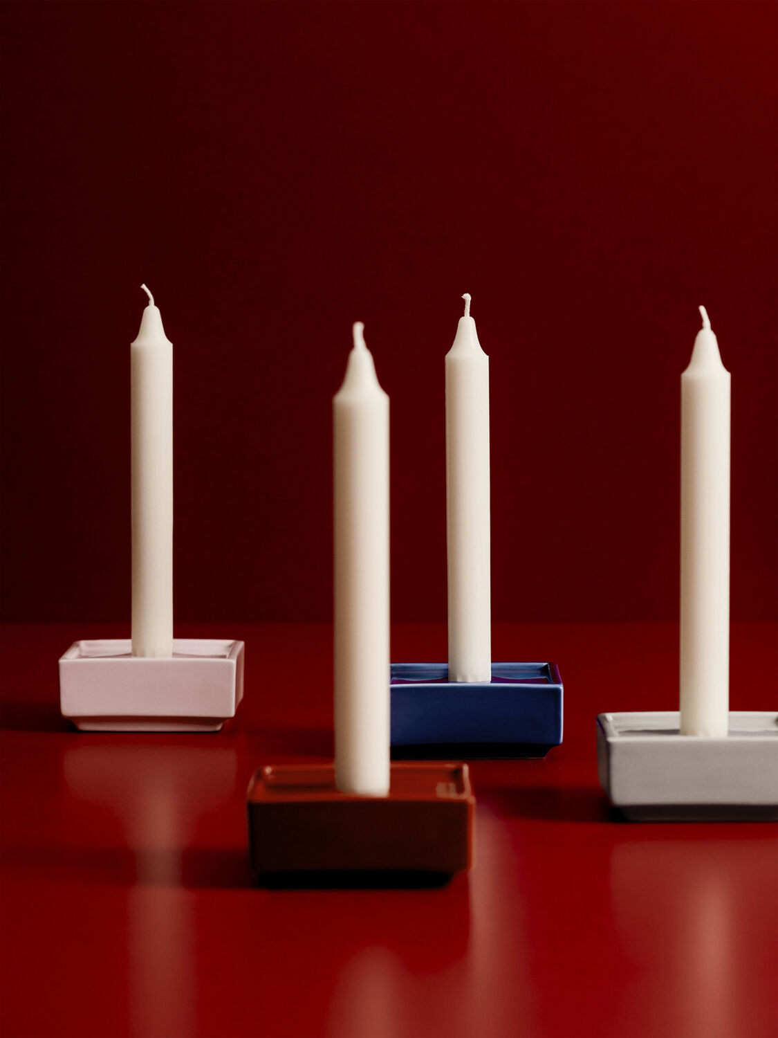 Mattone Candleholder-Small-Light pi