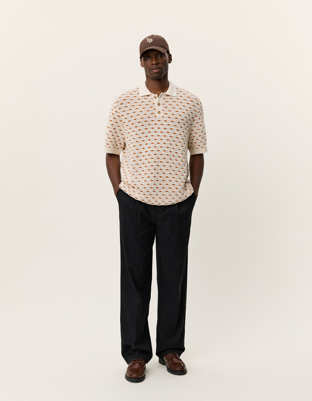 Esmay Shell Knitted Polo