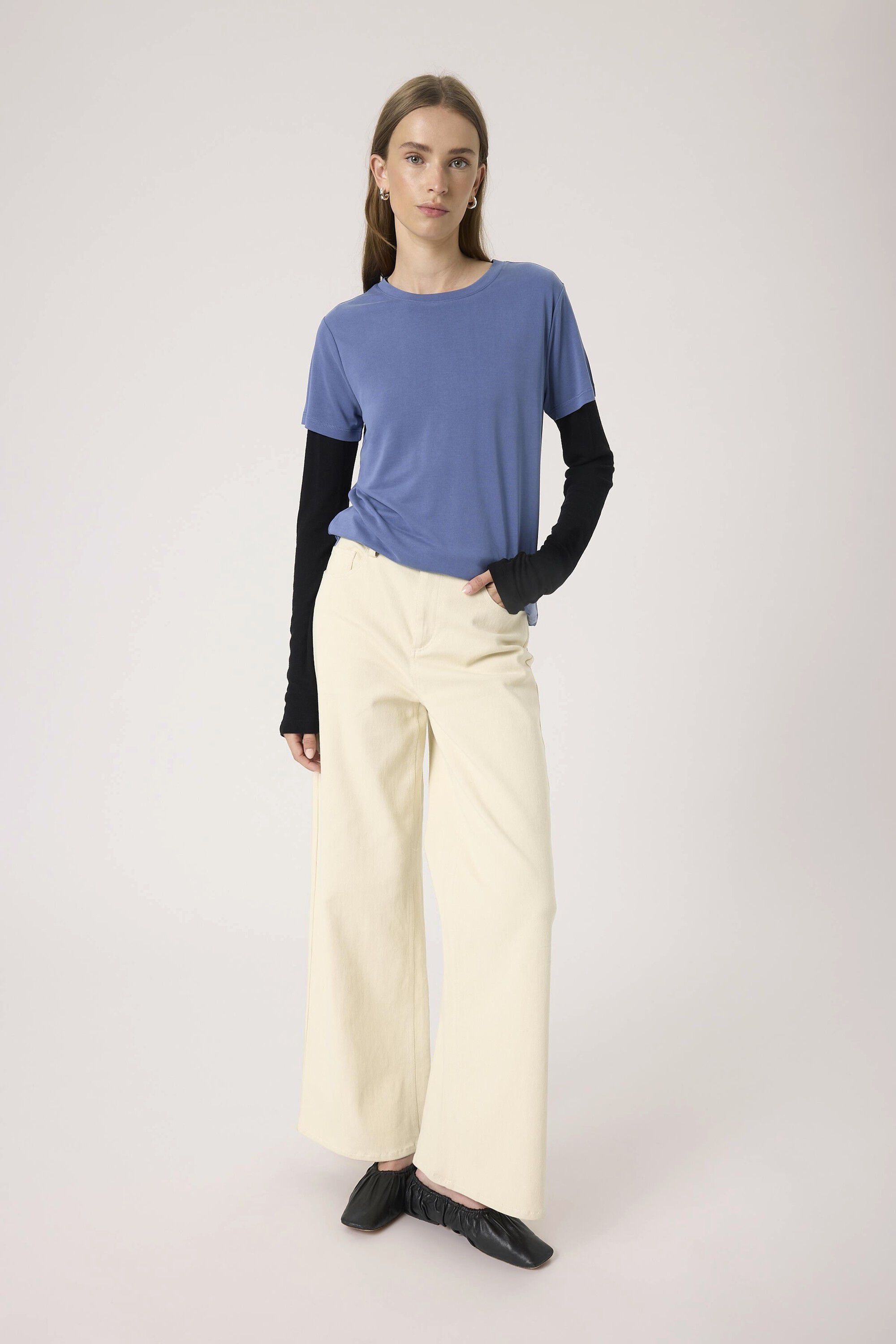 Kortermede t-skjorter