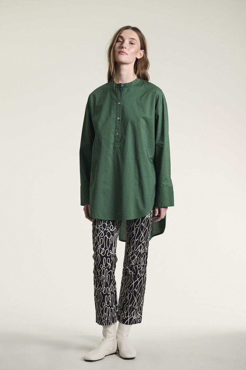 Core cotton tunika skjorte