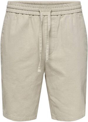 ONSLINUS 0007 COT LIN SHORTS NOOS