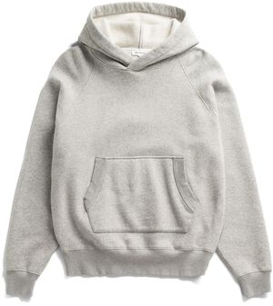 Kerid Relaxed Cotton Wool Hoodie