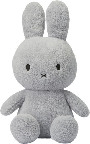 Miffy Sitting Terry Light Grey - 33 cm