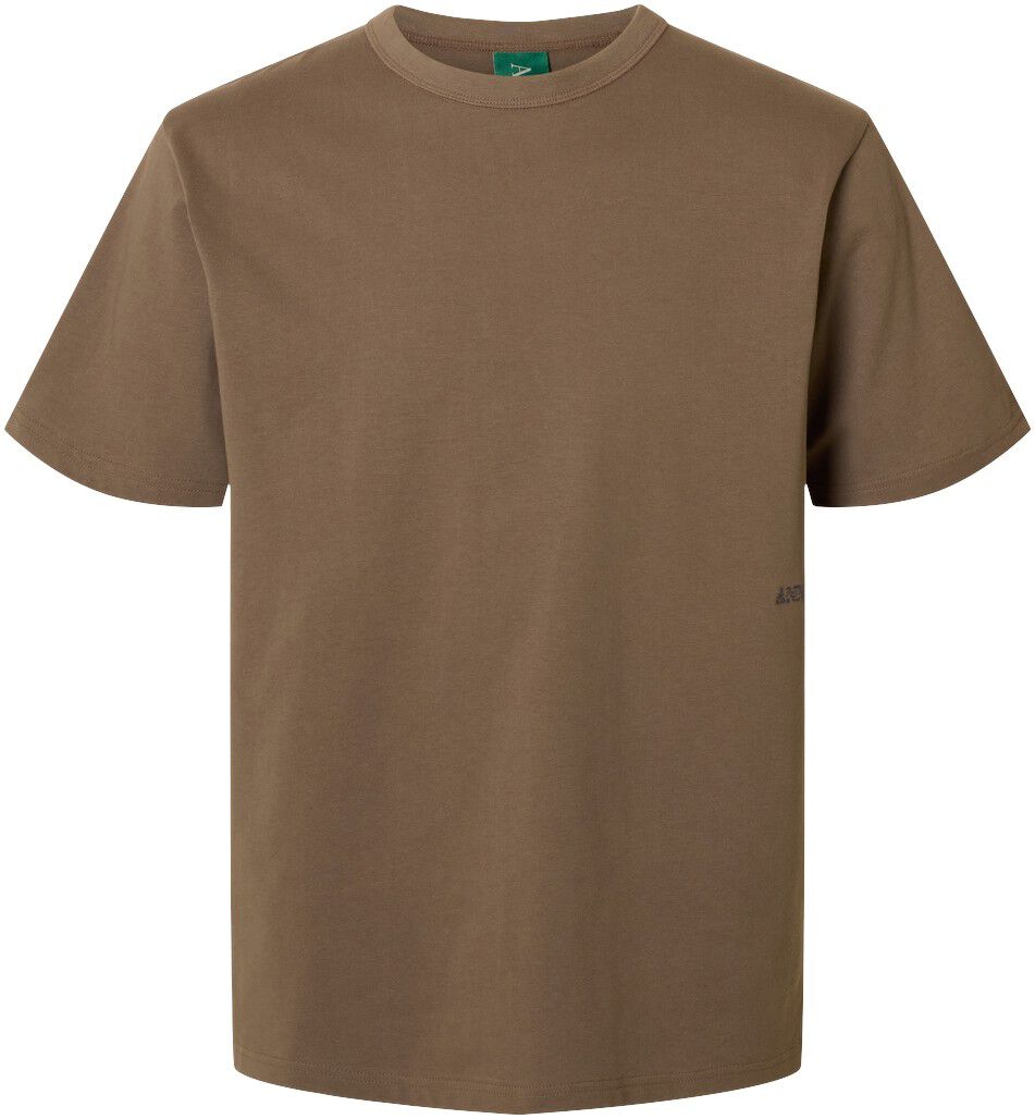 ANRRO SS O-NECK EMB TEE