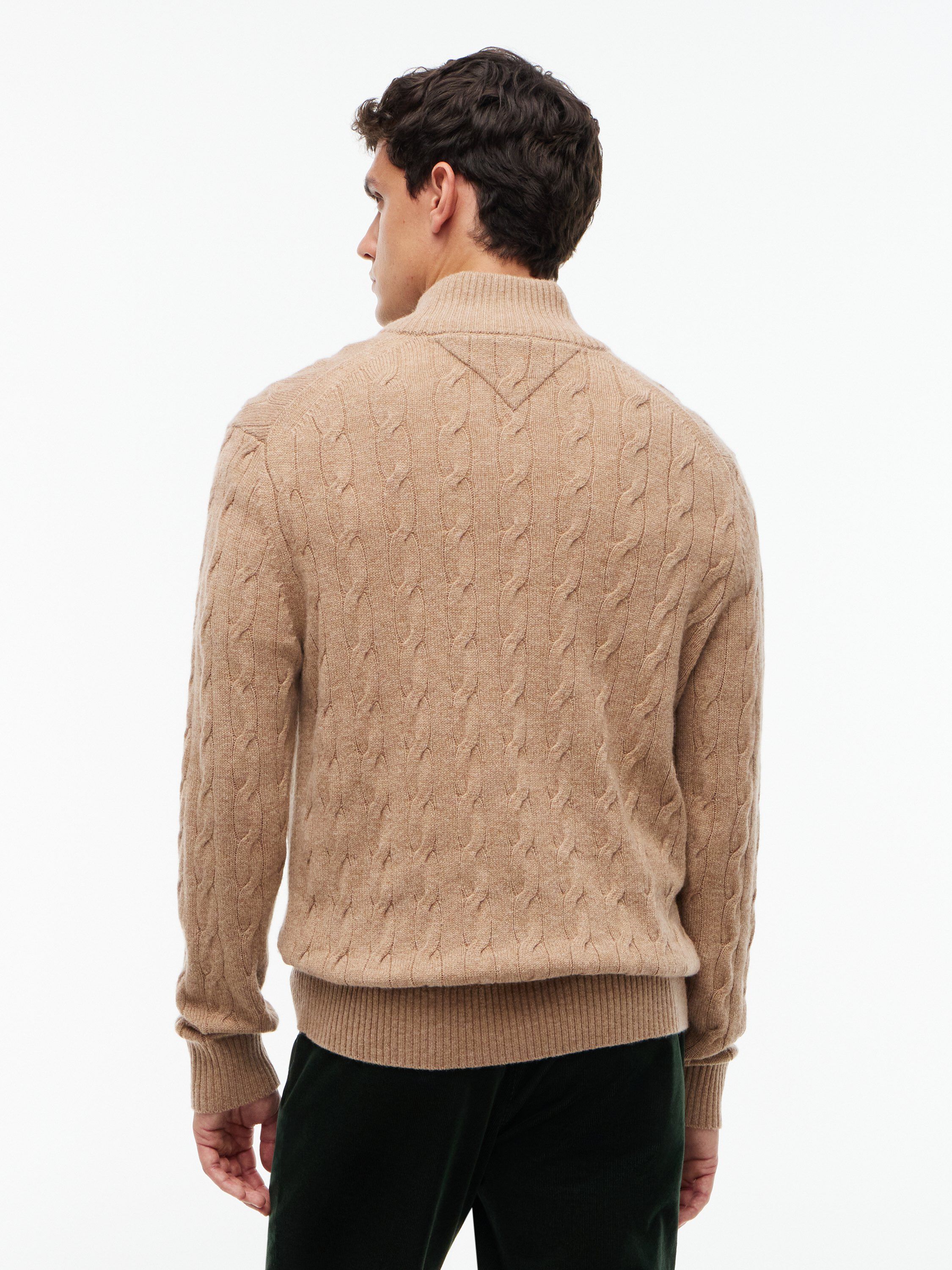 LAMBSWOOL CABLE ZIP MK