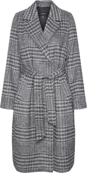VMLUCK LONG CHECK COAT BOO