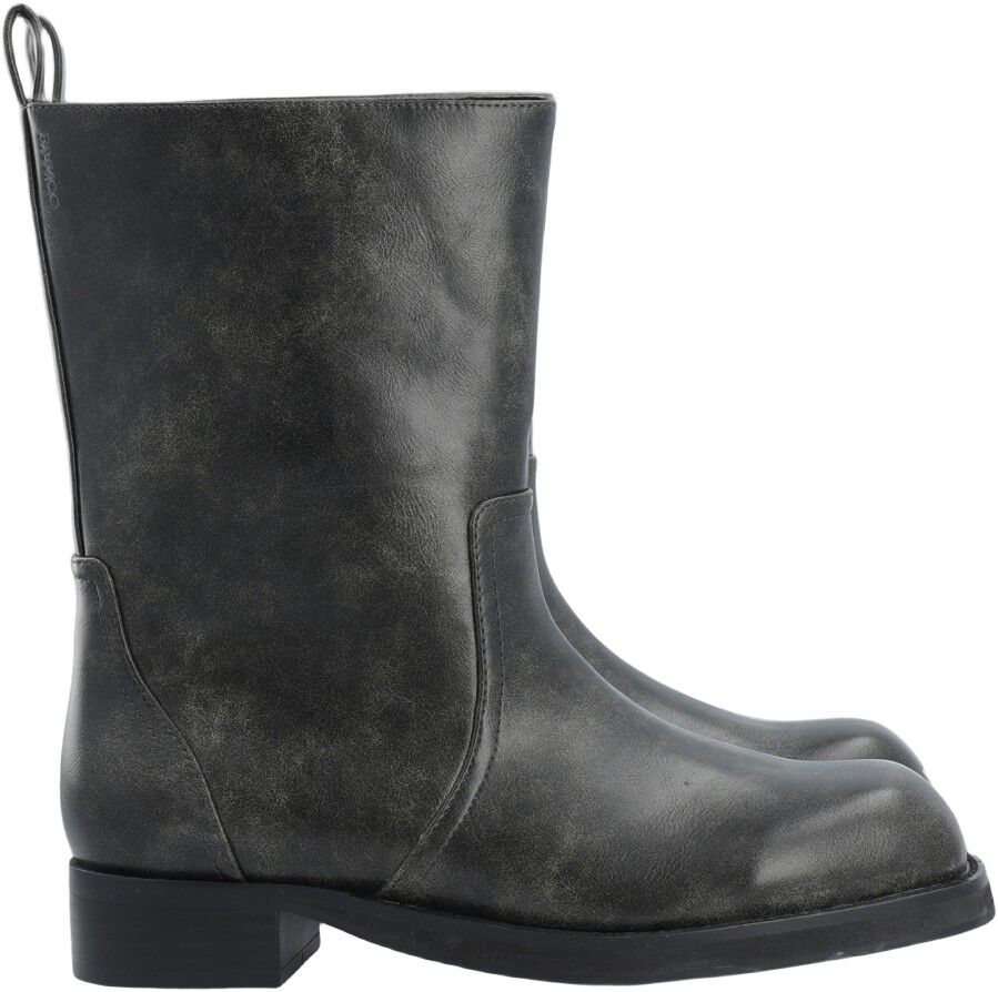 BIAJESSE Mid Pull On Boot Faux Leather