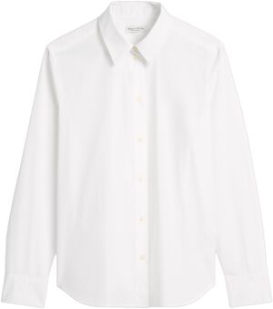 Blouse, fitted shape, kent collar,