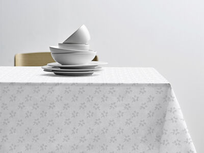 Duk Forget-me-not Damask White