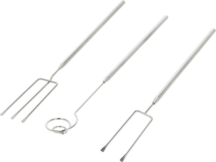 Sjokoladegafler 3 stk. Stål