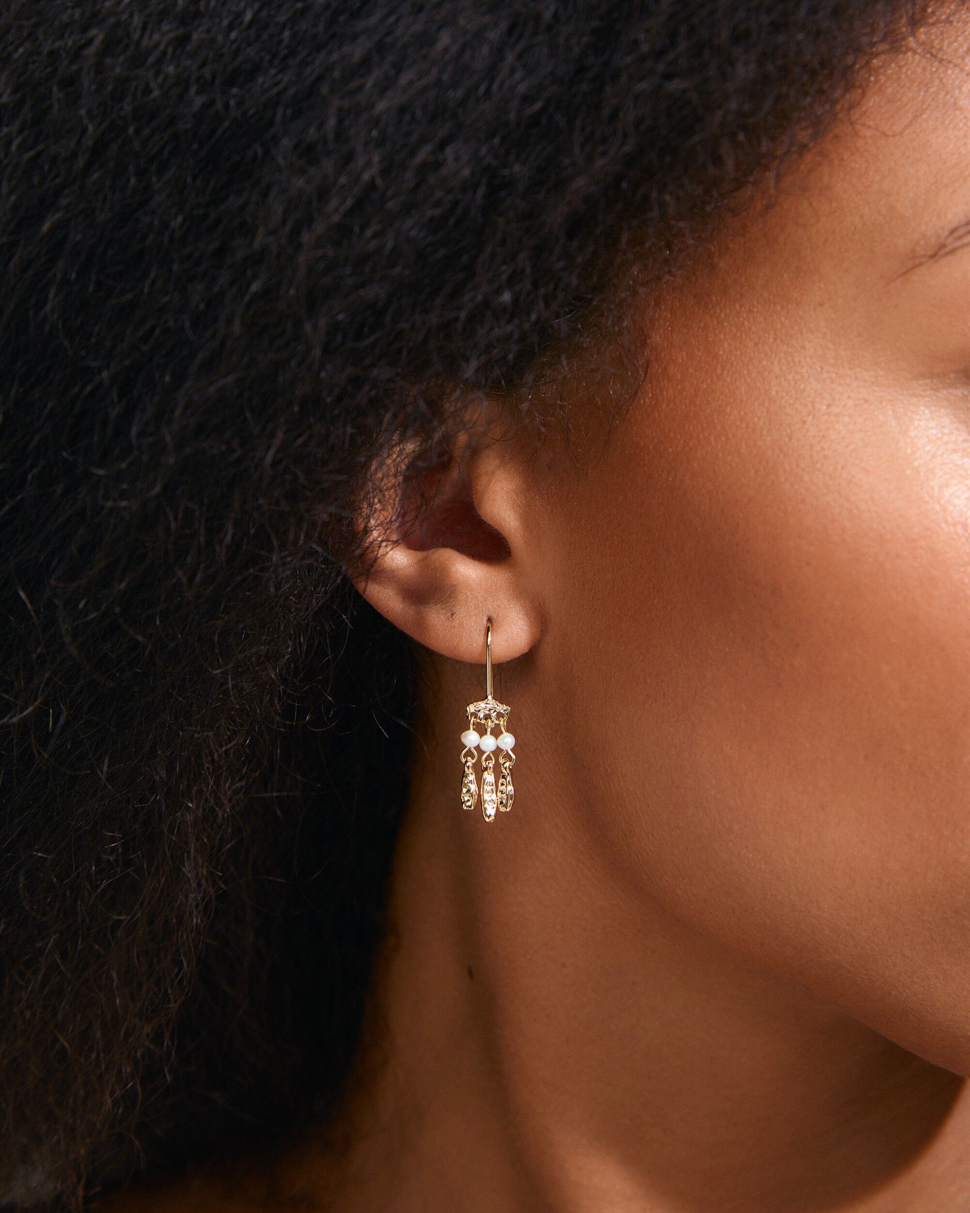 VIREL earrings gold-plated