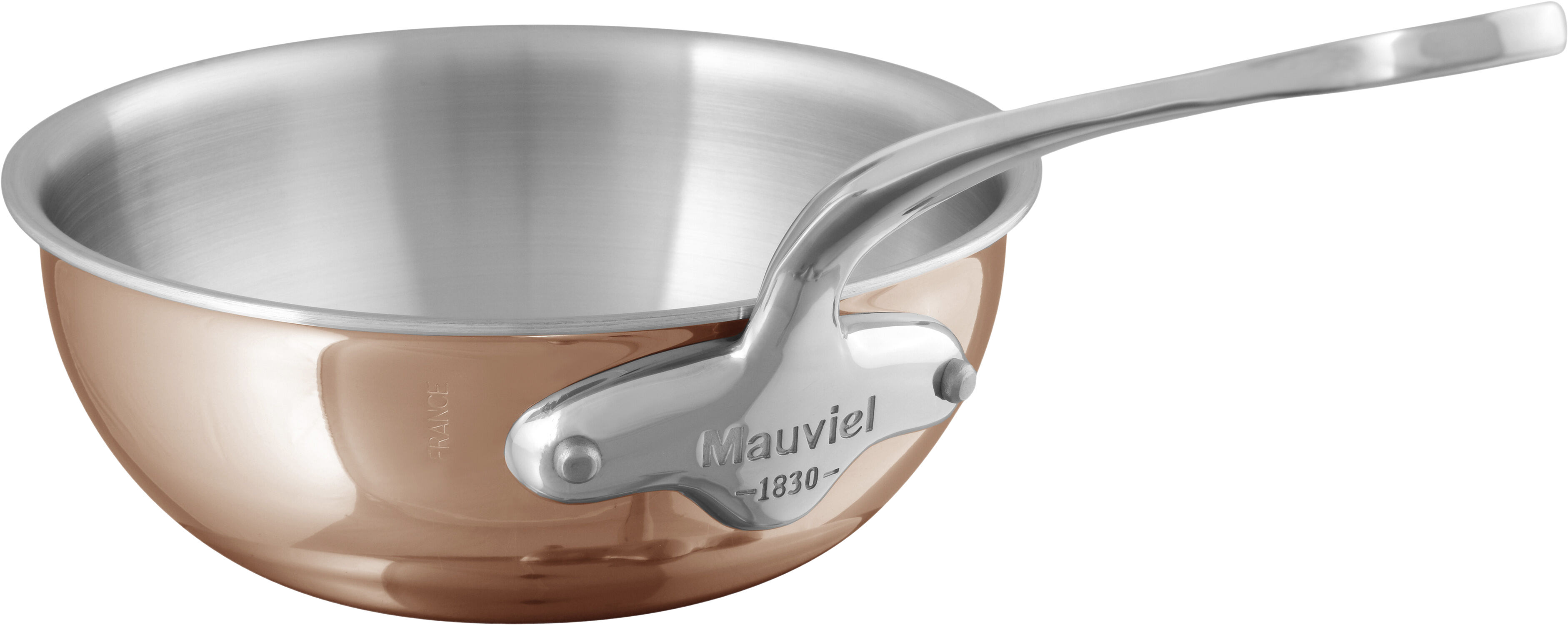 Saut&eacute;panne buttet M'6s 2 liter Kobber/St&aring;l