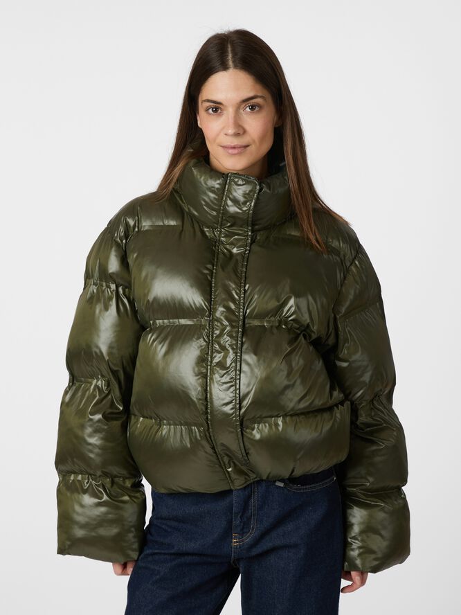 Rhea Shiny Puffer Jacket