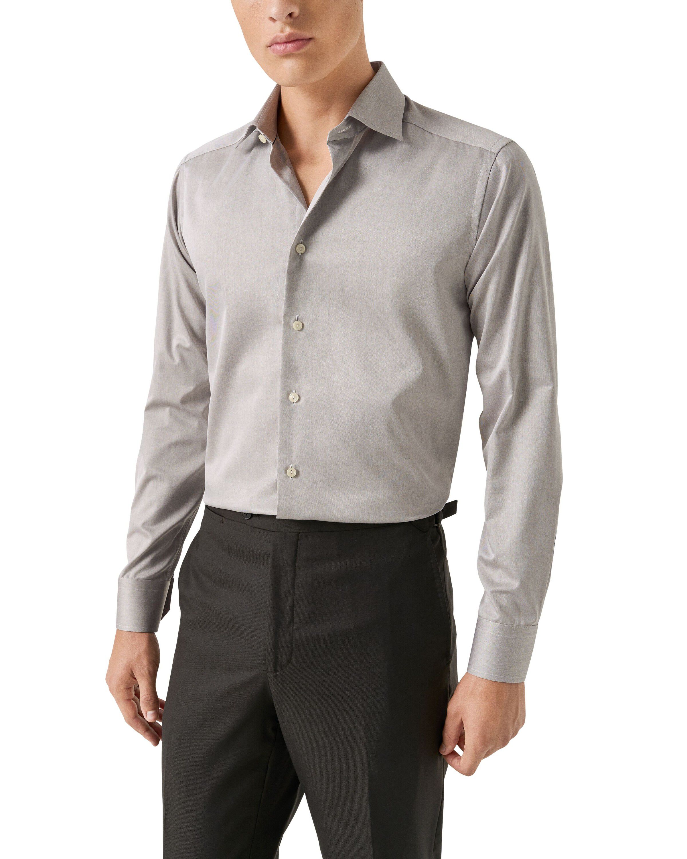 Contemporary Fit Signature Twill Shirt