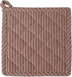 Grydelap m/stikning 20x20cm bomuld