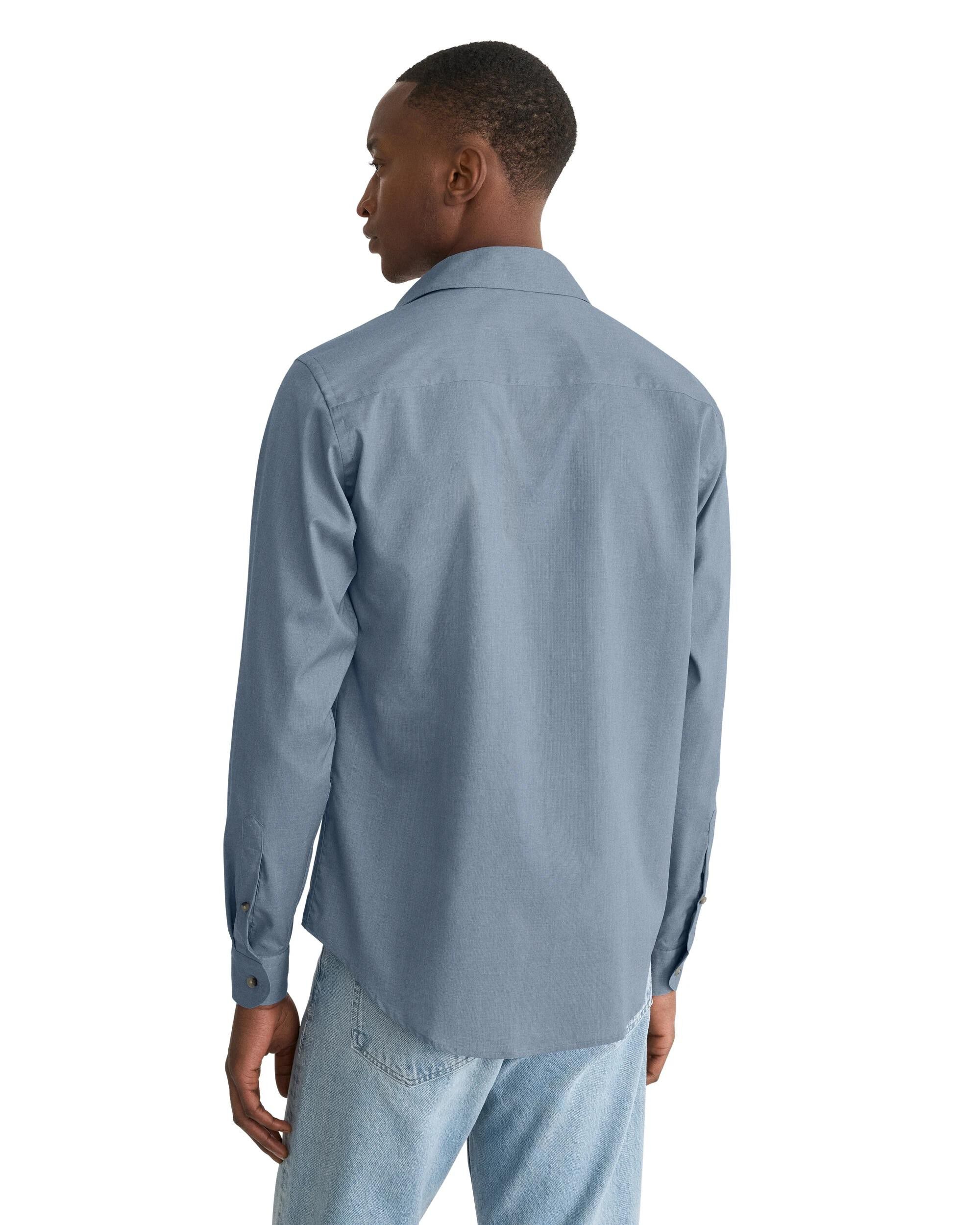 Solid Lighweight Poplin Shirt