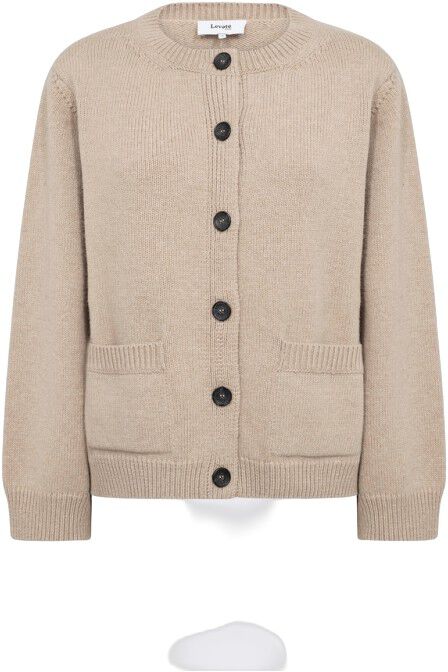 LR-PERLE 9 Cardigan Sand