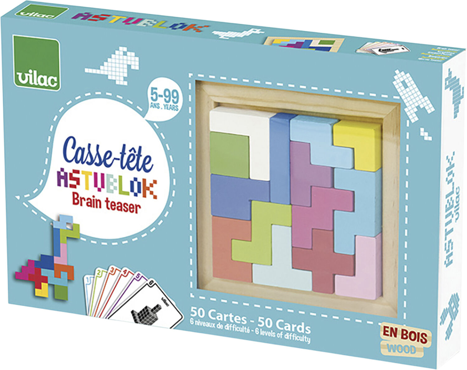 Vilac - Astublok brain teaser