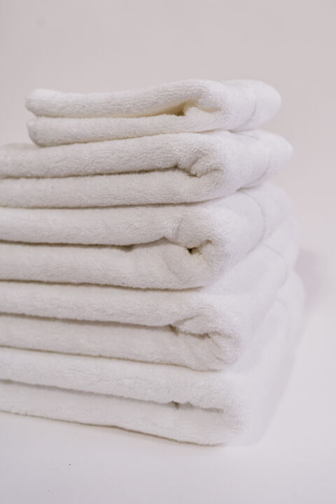 New frotté white håndklæde