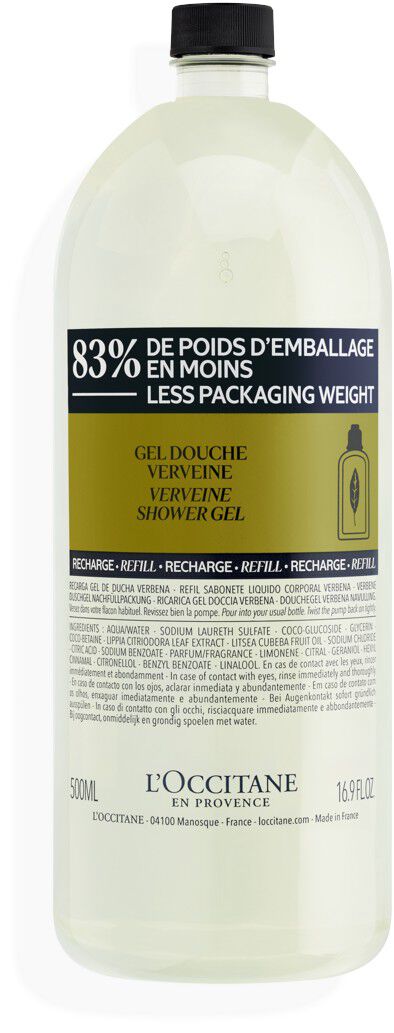 Verbena Refill Shower Gel 500ml
