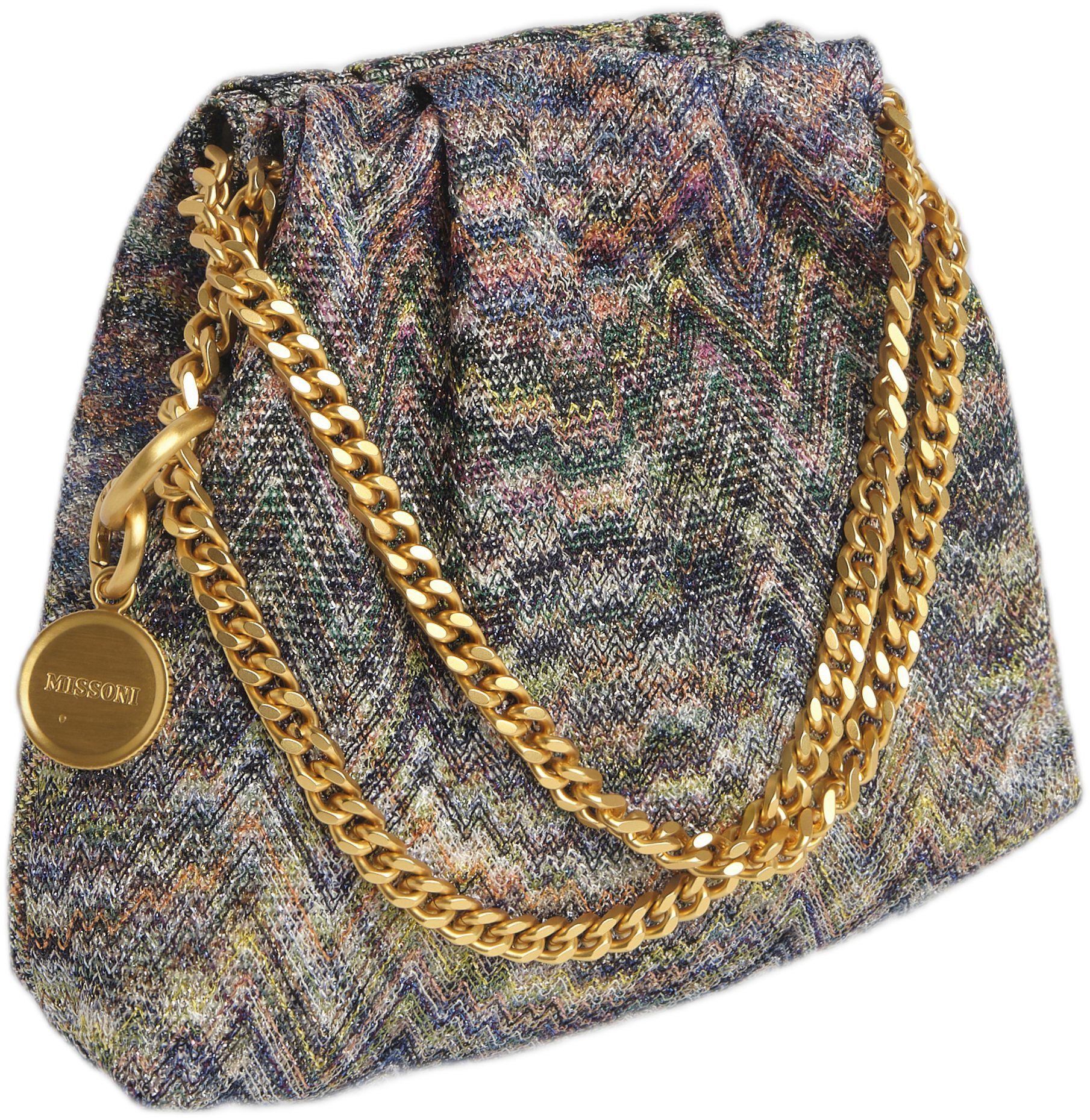 DRAWSTRING POUCH CHAIN RASCHEL STEREO FLAME EVE / 0 UNICA