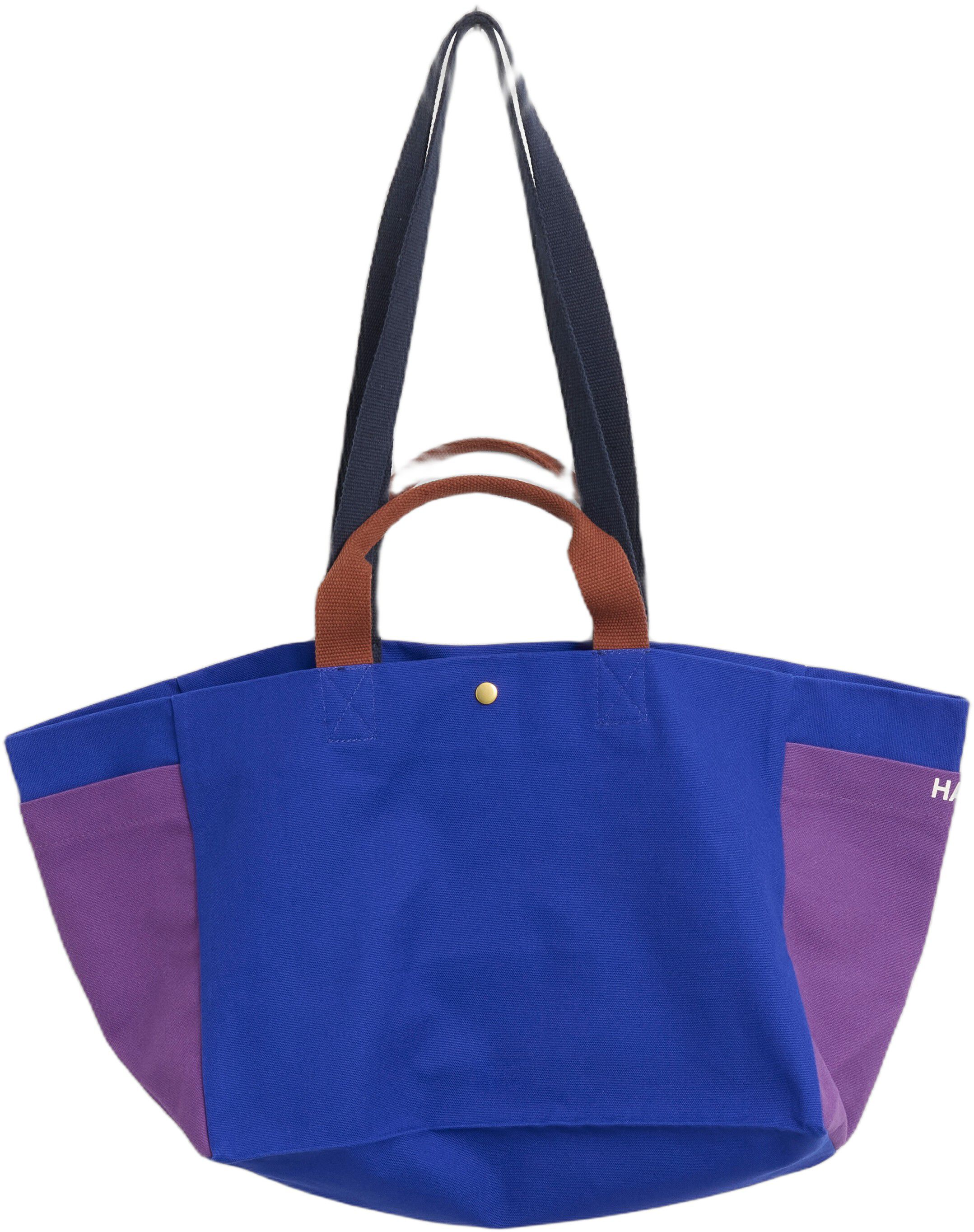 Weekend Bag (Organic)-Small-Electric blue multi